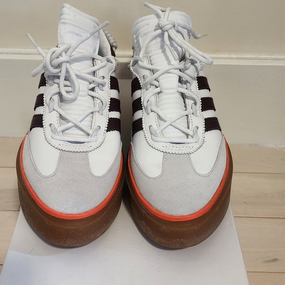 Ivy Park x Adidas Women's White and Black Sneakers (IVY SLEEP SUPER 72)